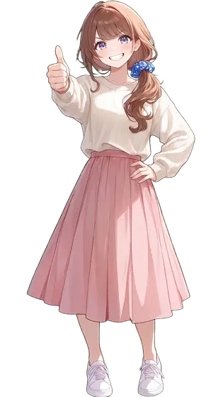 ハル（サムズアップ）