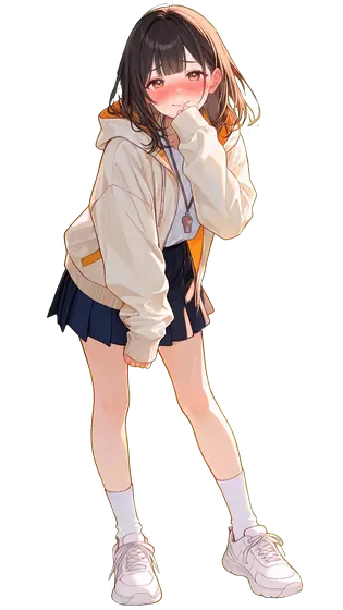 ひなた（サムズアップ）