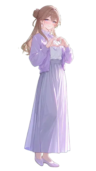 ミオ（両手ハート）